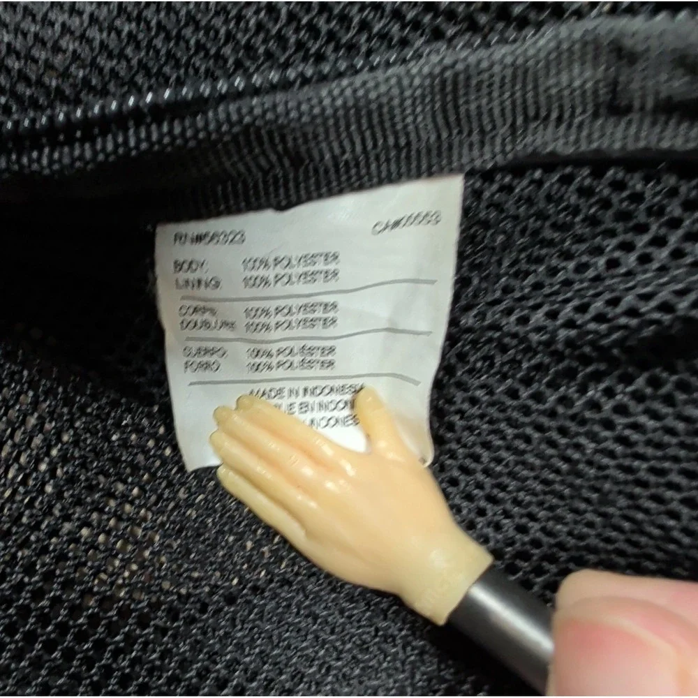Nike BRASILIA Mesh Backpack 9.0 Black BA6050-010 Gym School GUC
